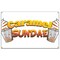 Signmission Caramel Sundae Banner Concession Stand Food Truck Single Sided B-60 Caramel Sundae19 - alternate 1